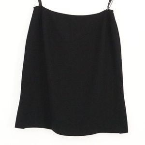 Designer Office Black Pencil Skirt Germany Size M NWOT